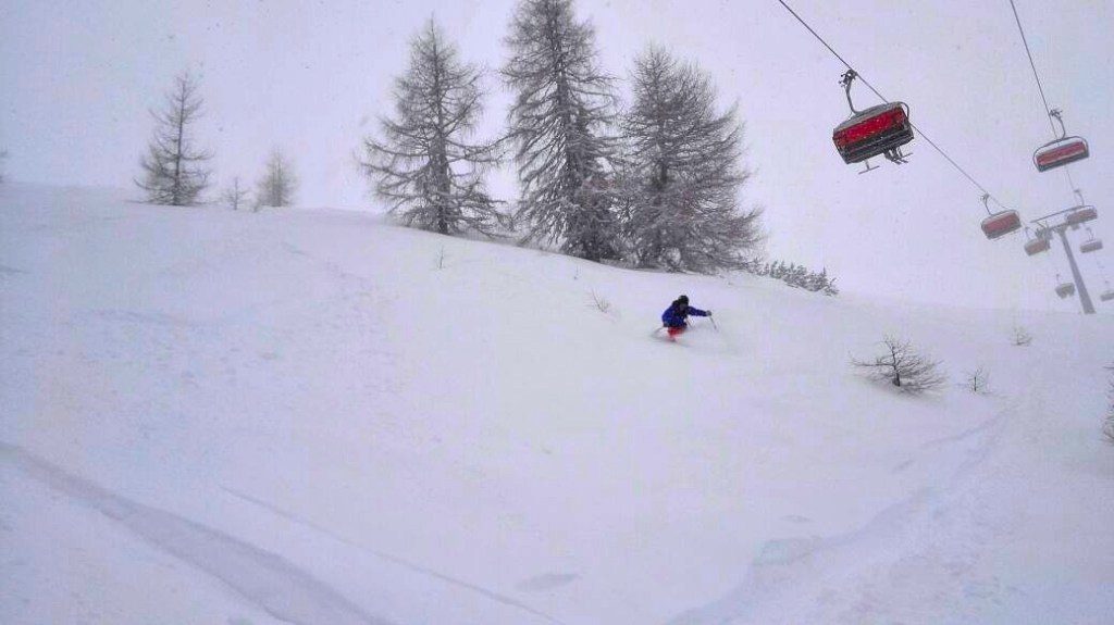 Unerwartetes Schneeglück